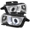 2010-2013 Camaro Projector Headlights Dual Halo CCFL Halo Chrome